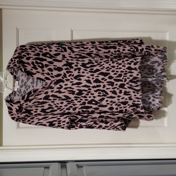 Umgee Tops - Umgee Animal Print Tunic